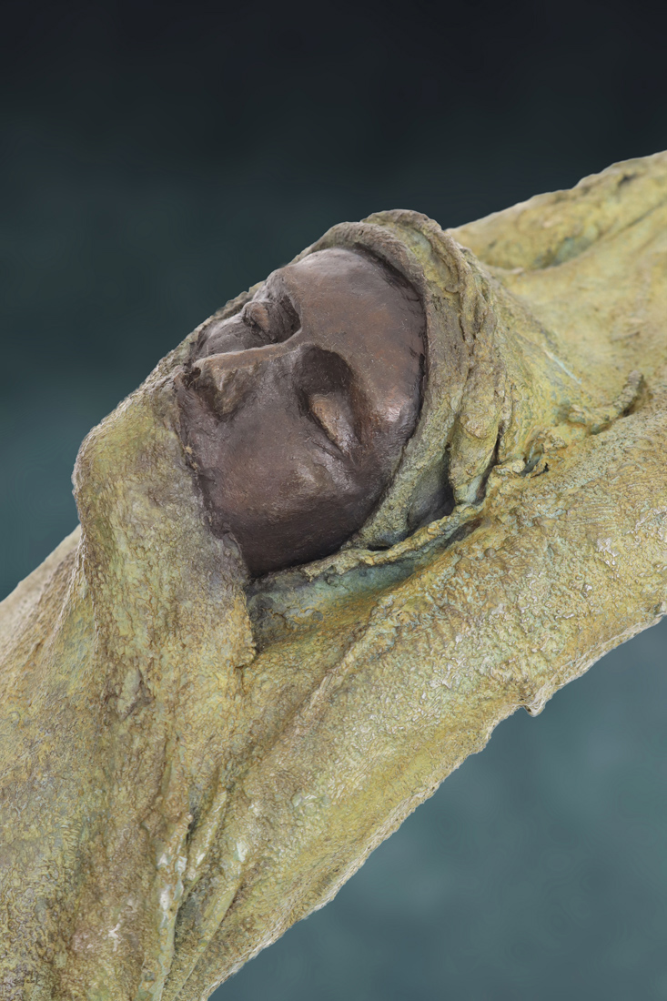 Celeste, kieta nuij sculptures in bronze