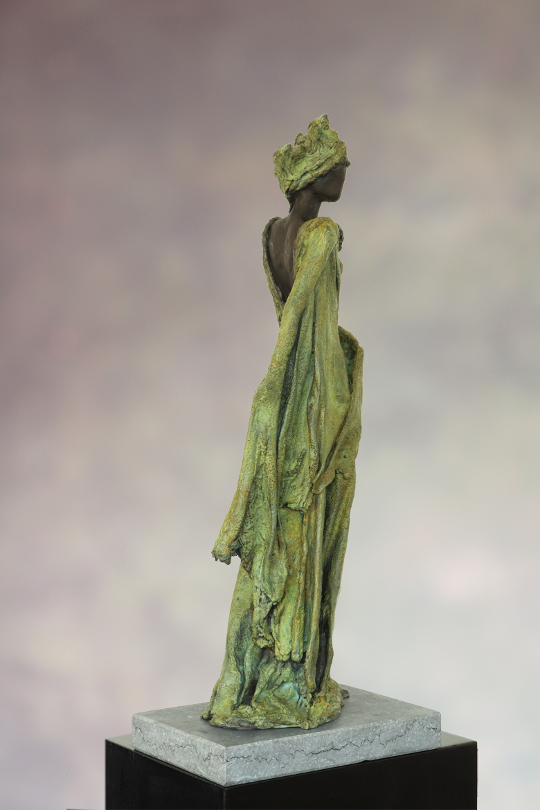 Francesca, kieta nuij sculptures in bronze